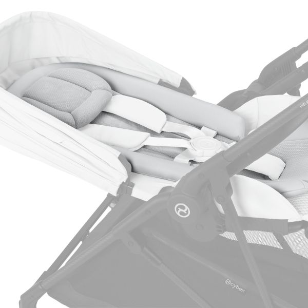 Poussette duo Melio Carbon Fog Grey + Cloud T i-Size