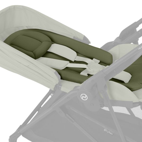 Poussette duo Melio Carbon Moss Green + Cloud T i-Size
