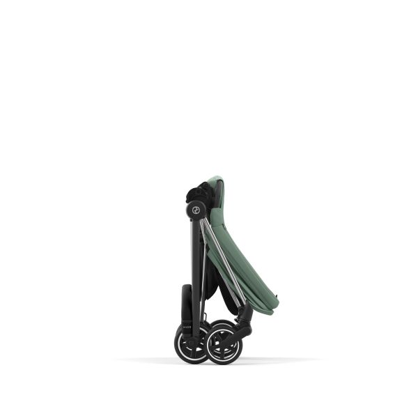 Poussette duo Mios 3 Leaf Green châssis Chrome Black + Cloud T i-Size