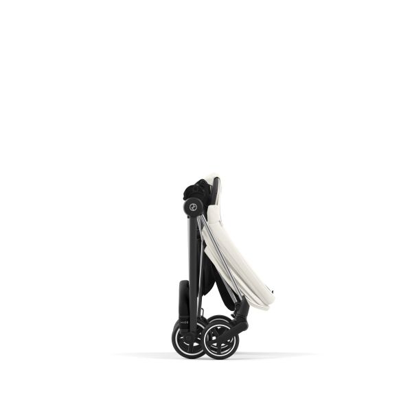 Poussette duo Mios 3 Off White châssis Chrome Black + Cloud T i-Size