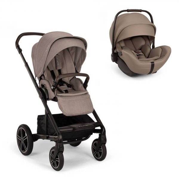 Poussette duo MIXX Next + Siège auto Arra Flex Cedar