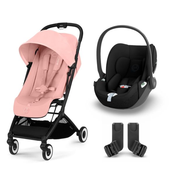 Poussette duo Orfeo 2 Candy Pink + Cloud T i-Size