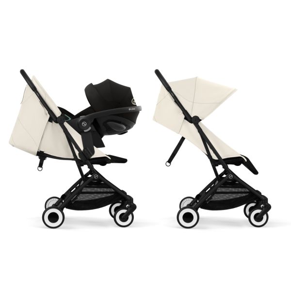 Poussette duo Orfeo 2 Canvas White + Cloud T i-Size