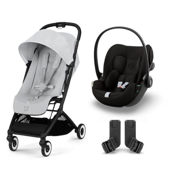 Poussette duo Orfeo 2 Fog Grey + Cloud G i-Size