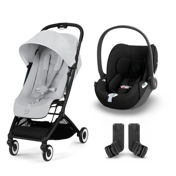 Poussette duo Orfeo 2 Fog Grey + Cloud T i-Size