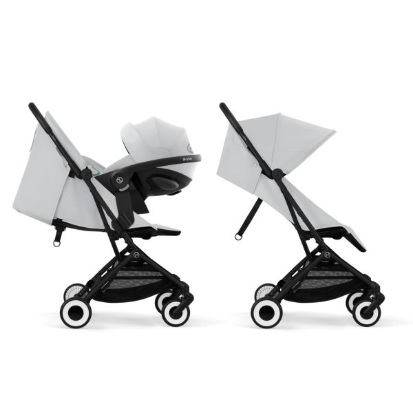 Poussette duo Orfeo 2 Fog Grey + Cloud T i-Size