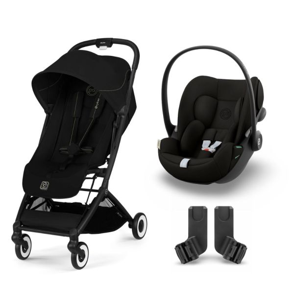 Poussette duo Orfeo 2 Magic Black + Cloud G i-Size