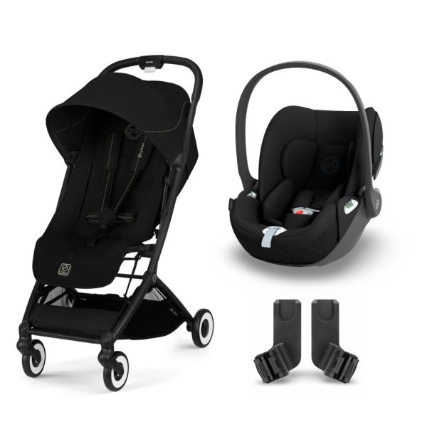 Poussette duo Orfeo 2 Magic Black + Cloud T i-Size