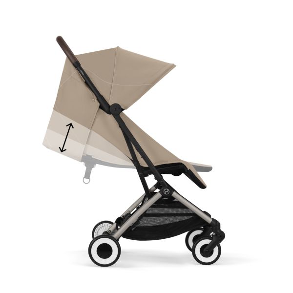 Poussette duo Orfeo 2 Almond Beige + Cloud T i-Size