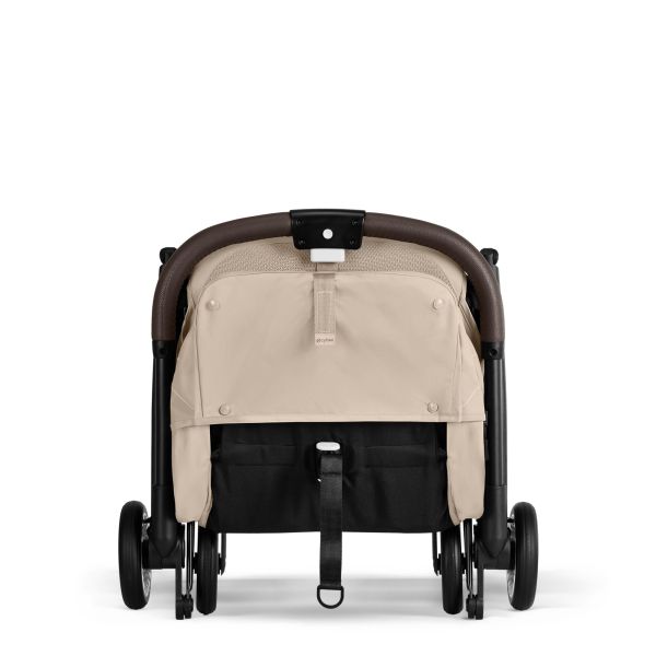 Poussette duo Orfeo 3 compacte Almond Beige avec siège auto Cloud T i-Size