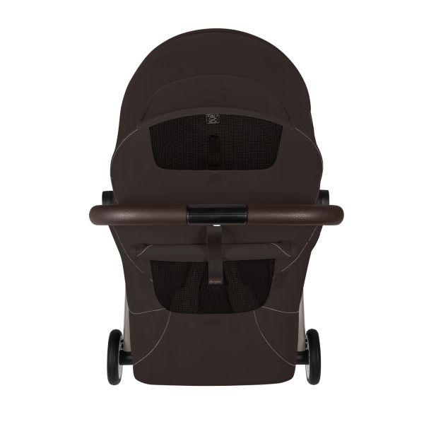 Poussette duo Orfeo 3 compacte Chocolate Brown avec siège auto Cloud G i-Size