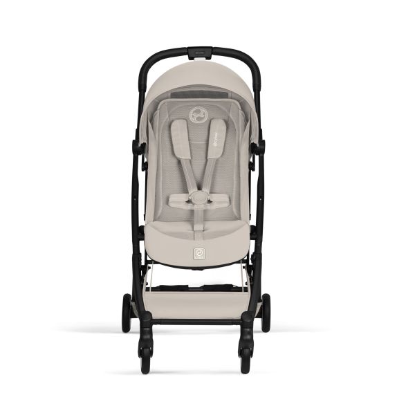 Poussette duo Orfeo 3 compacte Dune Grey avec siège auto Cloud G i-Size