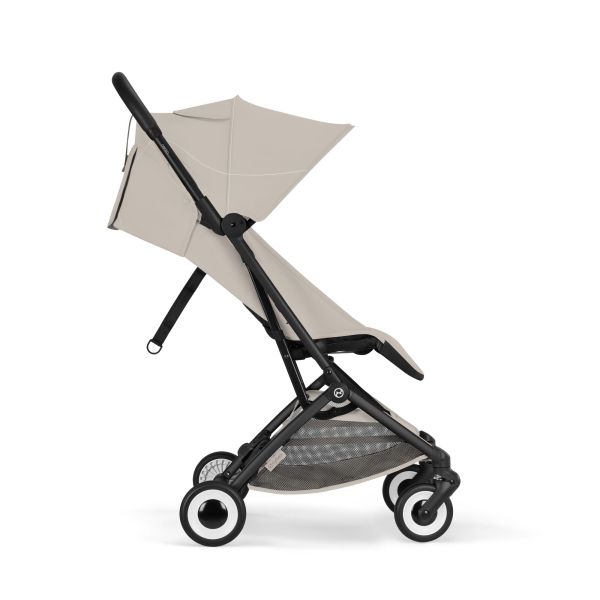 Poussette duo Orfeo 3 compacte Dune Grey avec siège auto Cloud G i-Size