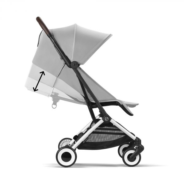 Poussette duo Orfeo Fog grey + Siège auto Aton B2 i-Size