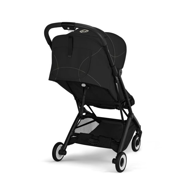 Poussette duo Orfeo 3 compacte Magic Black avec siège auto Aton B2 i-Size