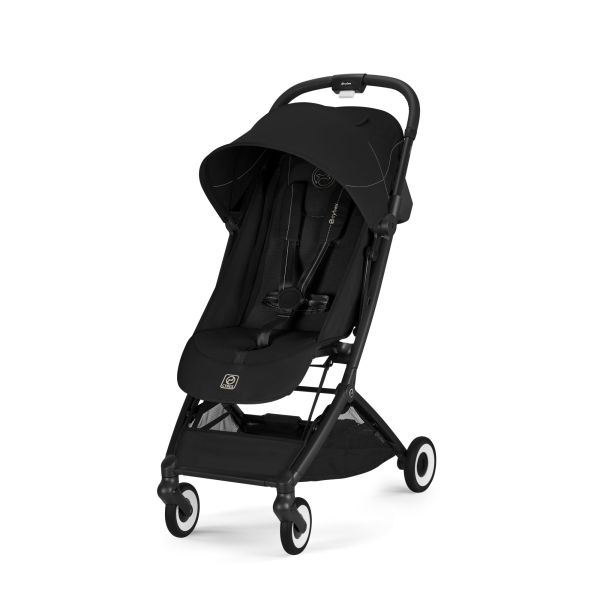Poussette duo Orfeo 3 compacte Magic Black avec siège auto Cloud T i-Size