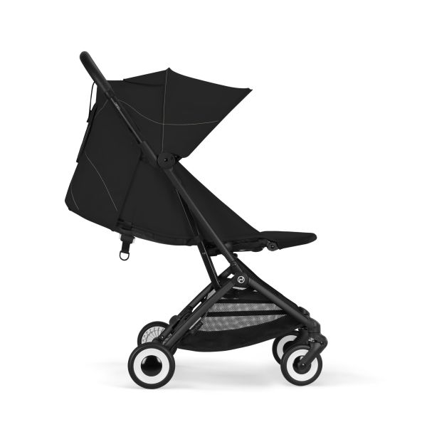 Poussette duo Orfeo 3 compacte Magic Black avec siège auto Cloud T i-Size