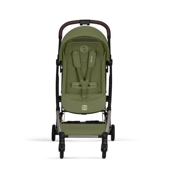 Poussette duo Orfeo 3 compacte Moss Green avec siège auto Cloud G i-Size