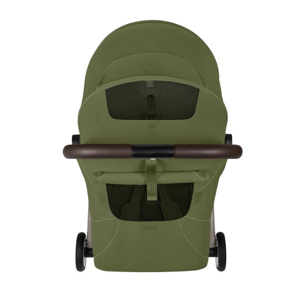 Poussette duo Orfeo 3 compacte Moss Green avec siège auto Cloud G i-Size