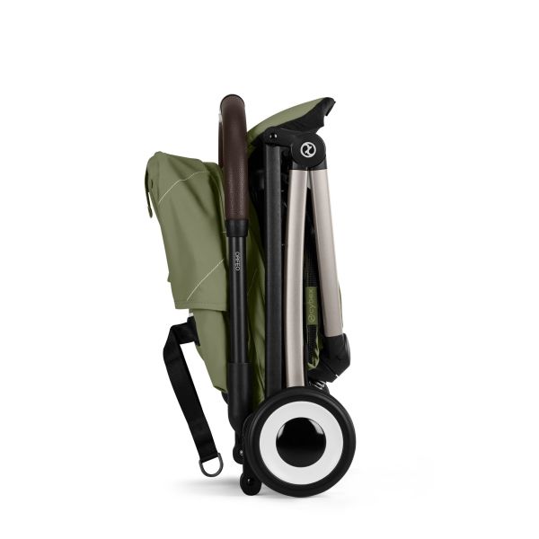 Poussette duo Orfeo 3 compacte Moss Green avec siège auto Cloud G i-Size
