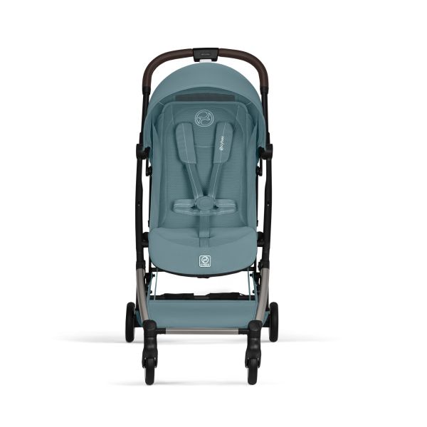 Poussette duo Orfeo 3 compacte Stormy Blue avec siège auto Cloud T i-Size