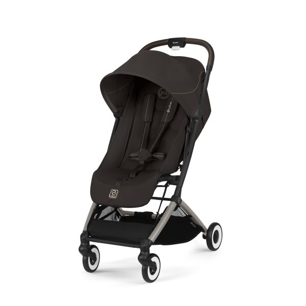 Poussette duo Orfeo 2 Chocolate Brown + Aton B2 i-Size