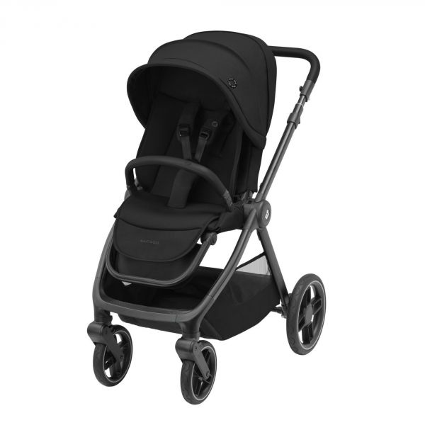 Poussette duo Oxford + siège auto Coral 360 I-Size Essential Black