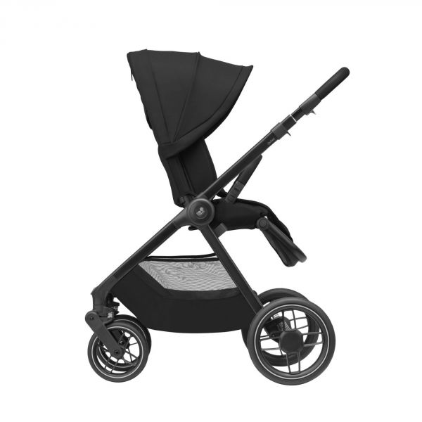 Poussette duo Oxford + siège auto Coral 360 I-Size Essential Black