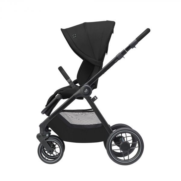 Poussette duo Oxford + siège auto Coral 360 I-Size Essential Black