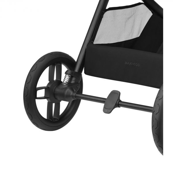 Poussette duo Oxford + siège auto Coral 360 I-Size Essential Black