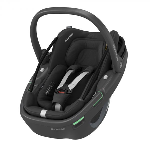 Poussette duo Oxford + siège auto Coral 360 I-Size Essential Black