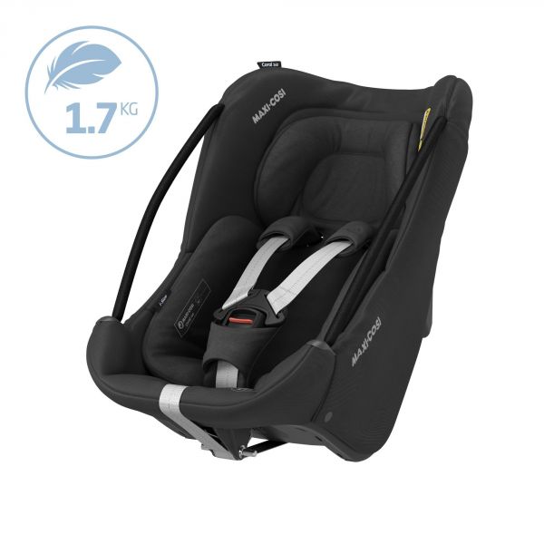 Poussette duo Oxford + siège auto Coral 360 I-Size Essential Black