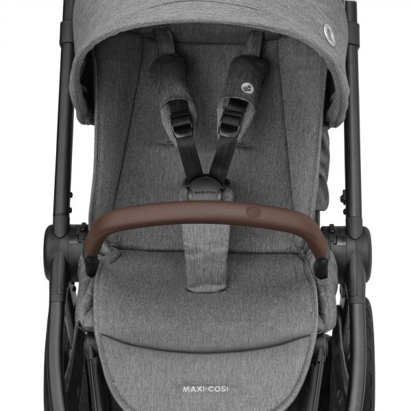 Poussette duo Oxford + siège auto Coral 360 I-Size Grey