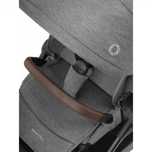 Poussette duo Oxford + siège auto Coral 360 I-Size Grey