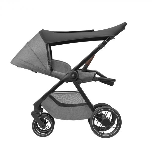 Poussette duo Oxford + siège auto Coral 360 I-Size Grey