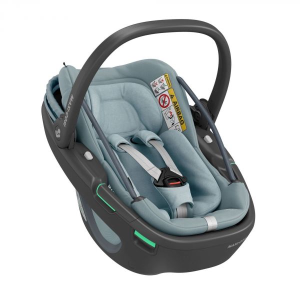 Poussette duo Oxford + siège auto Coral 360 I-Size Grey