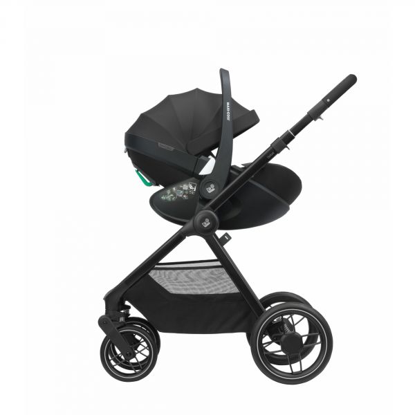 Poussette duo Oxford + Siège auto Coral 360 I-Size Twillic Black
