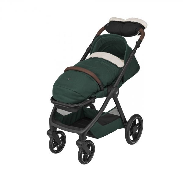 Poussette duo Oxford + Siège auto Coral 360 I-Size Twillic Green