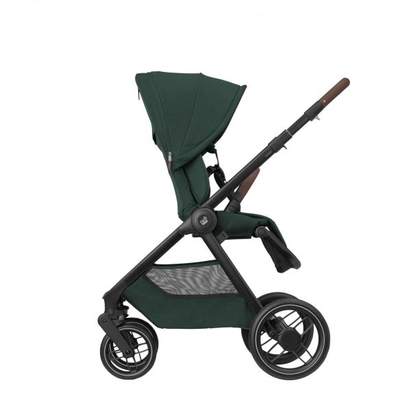 Poussette duo Oxford + Siège auto Coral 360 I-Size Twillic Green