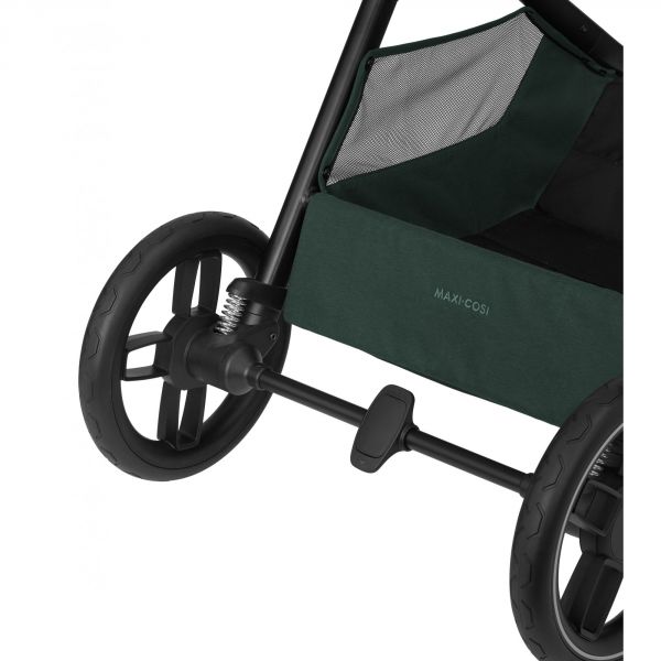Poussette duo Oxford + Siège auto Coral 360 I-Size Twillic Green