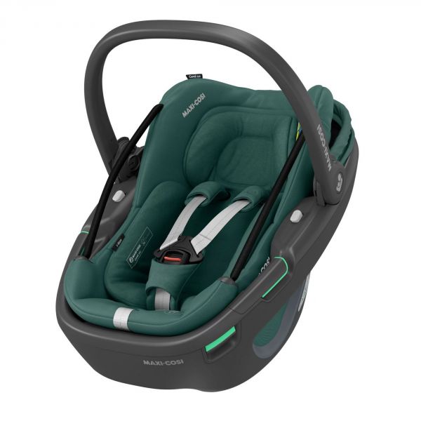 Poussette duo Oxford + Siège auto Coral 360 I-Size Twillic Green