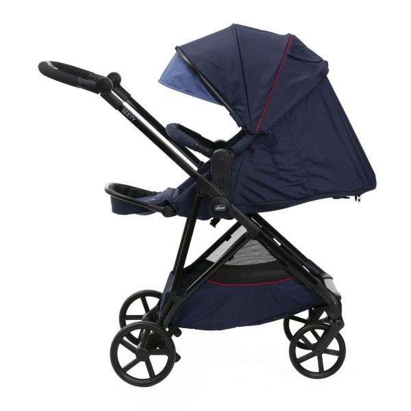 Poussette duo Seety + siège auto First Seat Recline Oxford Blue