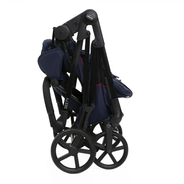 Poussette duo Seety + siège auto First Seat Recline Oxford Blue