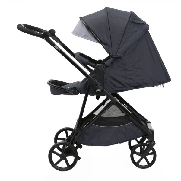Poussette duo Seety + siège auto First Seat Recline Boston Grey