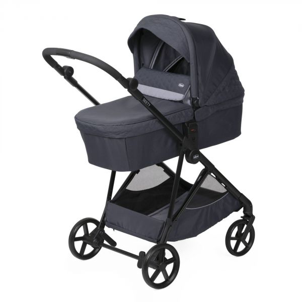 Poussette duo Seety + siège auto First Seat Recline Boston Grey