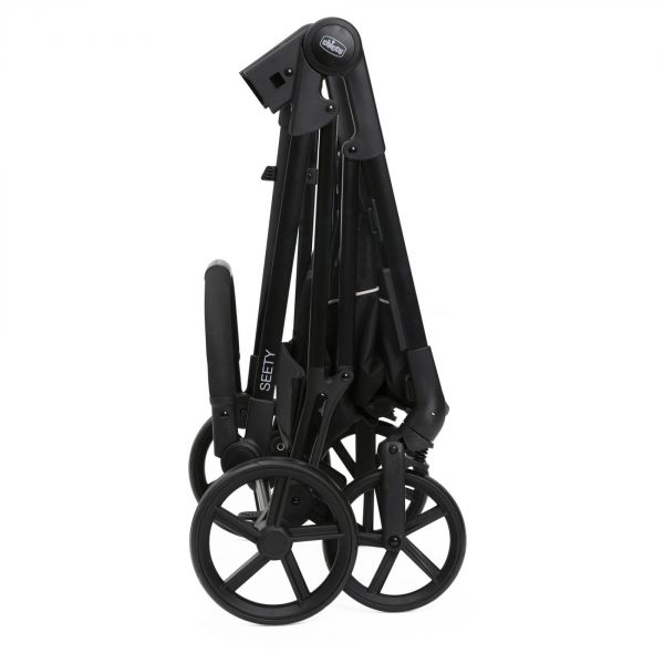 Poussette duo Seety + siège auto First Seat Recline Seety Black
