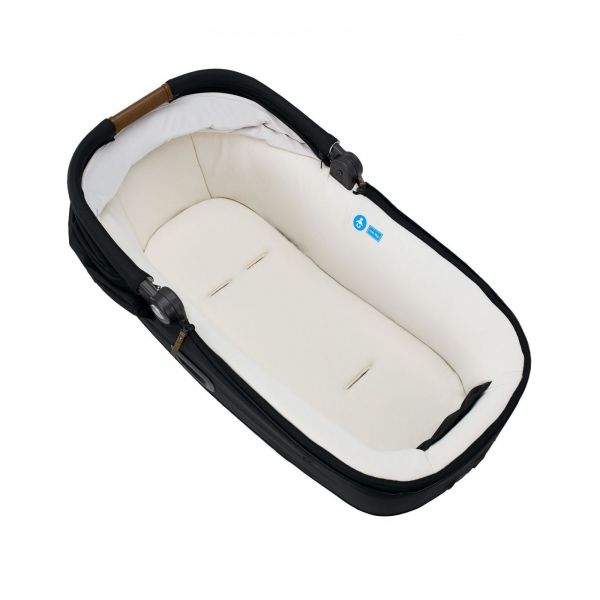 Poussette duo Swiv Caviar + nacelle Cari Next Caviar