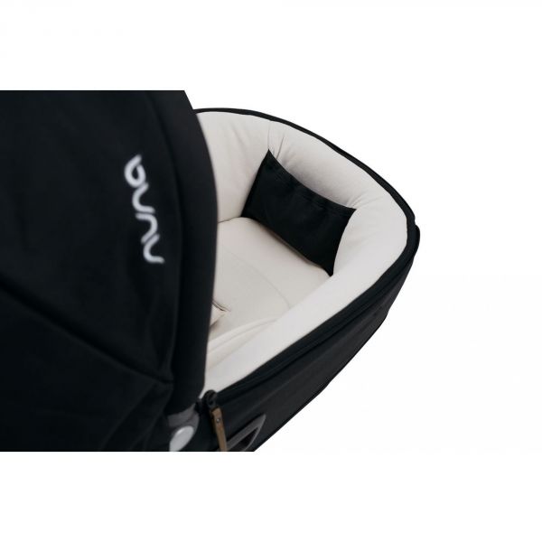 Poussette duo Swiv Caviar + nacelle Cari Next Caviar