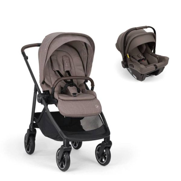 Poussette duo Swiv Umber + siège auto Pipa Urbn Chestnut - collection BMW