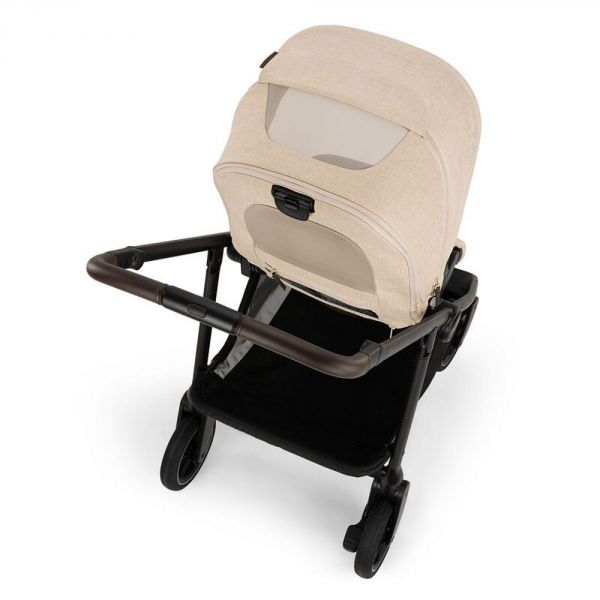 Poussette duo Swiv Biscotti + siège auto Arra Flex Biscotti